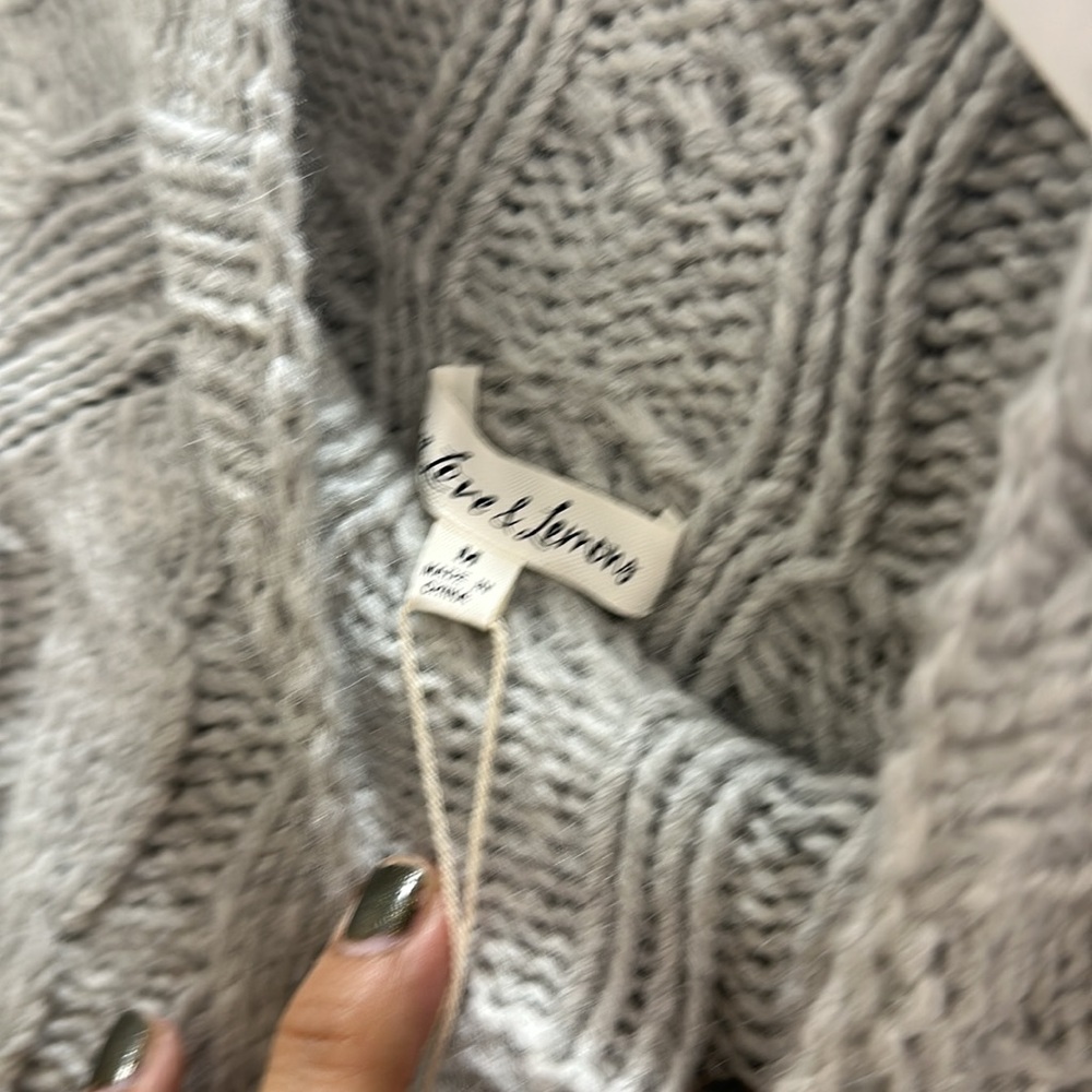 🍋For Love and Lemons Lise Chunky Sweater - Picture 5 of 5